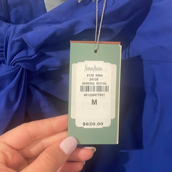 Royal Blue Silk Summer Pants! - Picture 3 of 3